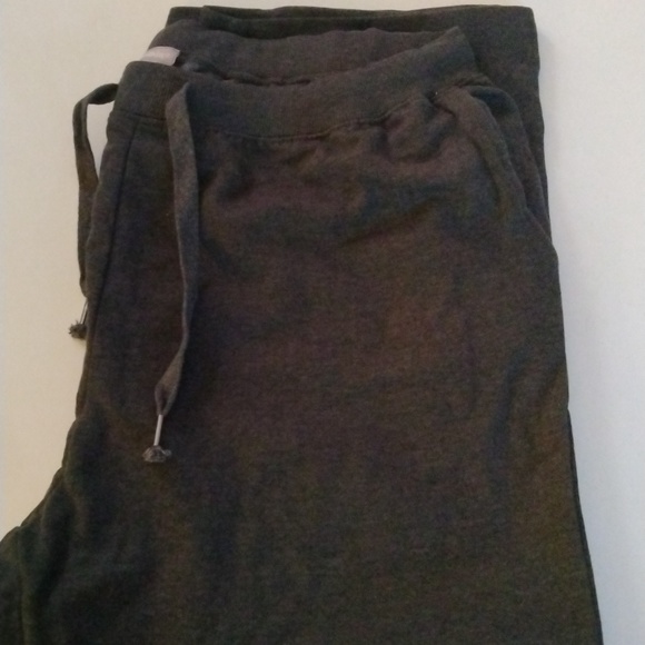 Woman Within Fleece grey woman's plus 1 XL Pants. - Picture 1 of 6